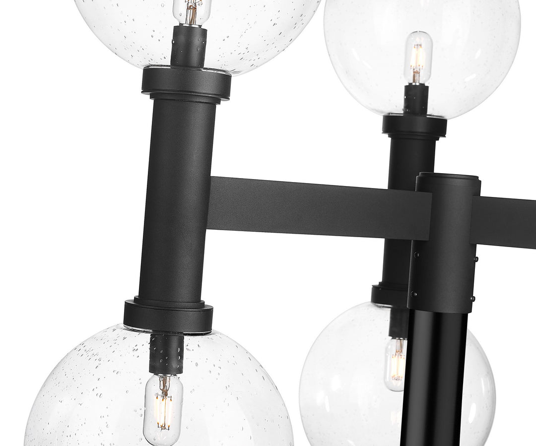 Z-Lite Canada - 599BP6-BK - Six Light Outdoor Post Mount Fixture - Laurent - Black