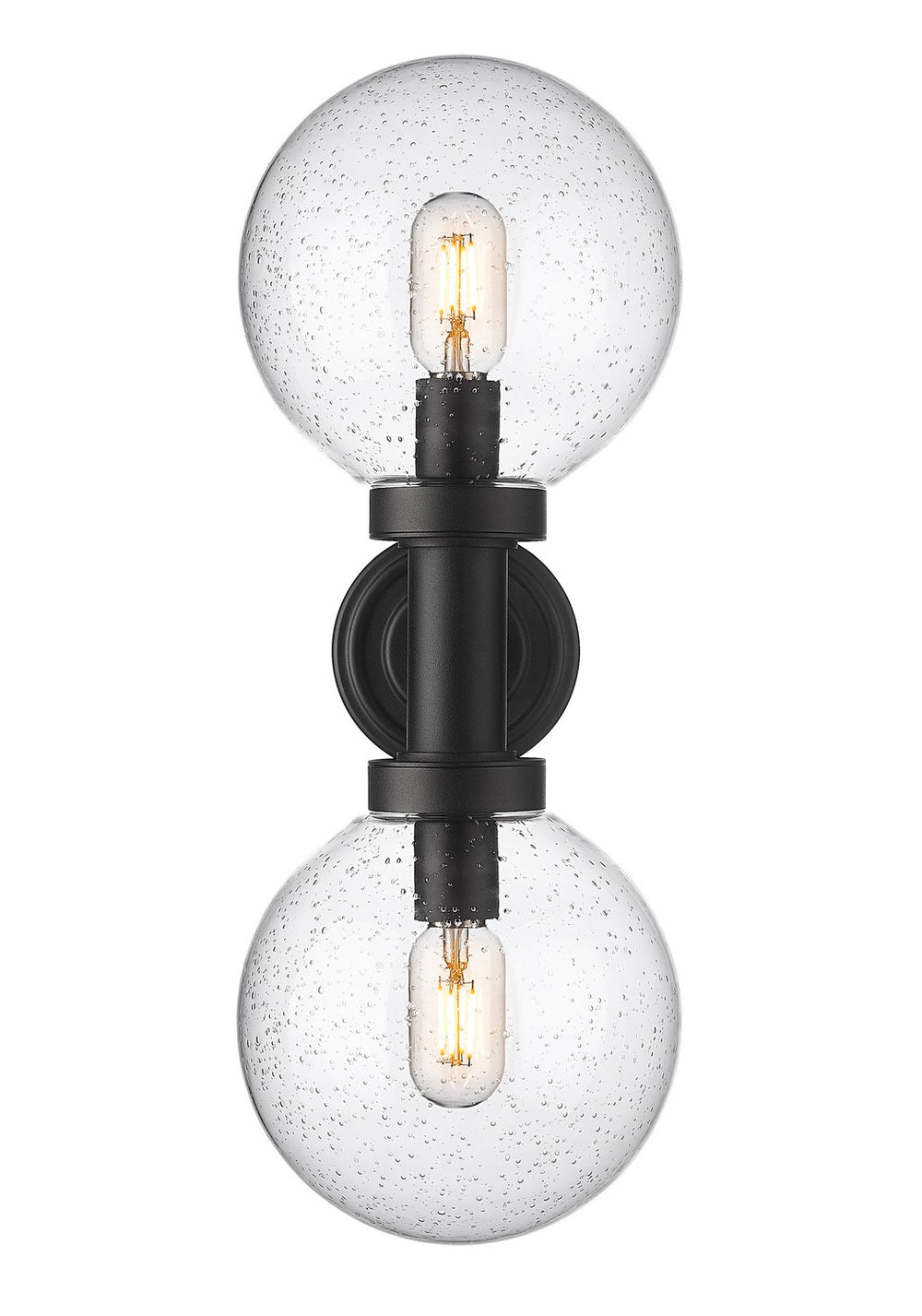 Z-Lite Canada - 599M2-BK - Two Light Outdoor Wall Sconce - Laurent - Black