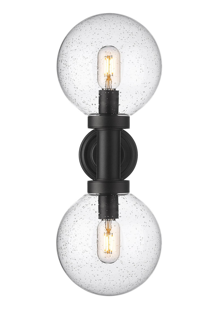 Z-Lite Canada - 599M2-BK - Two Light Outdoor Wall Sconce - Laurent - Black