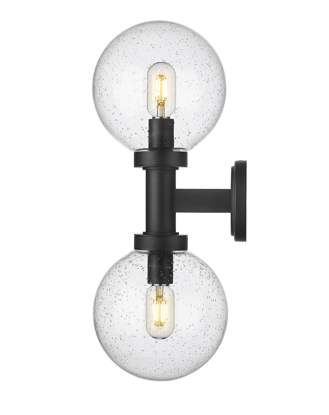Z-Lite Canada - 599M2-BK - Two Light Outdoor Wall Sconce - Laurent - Black