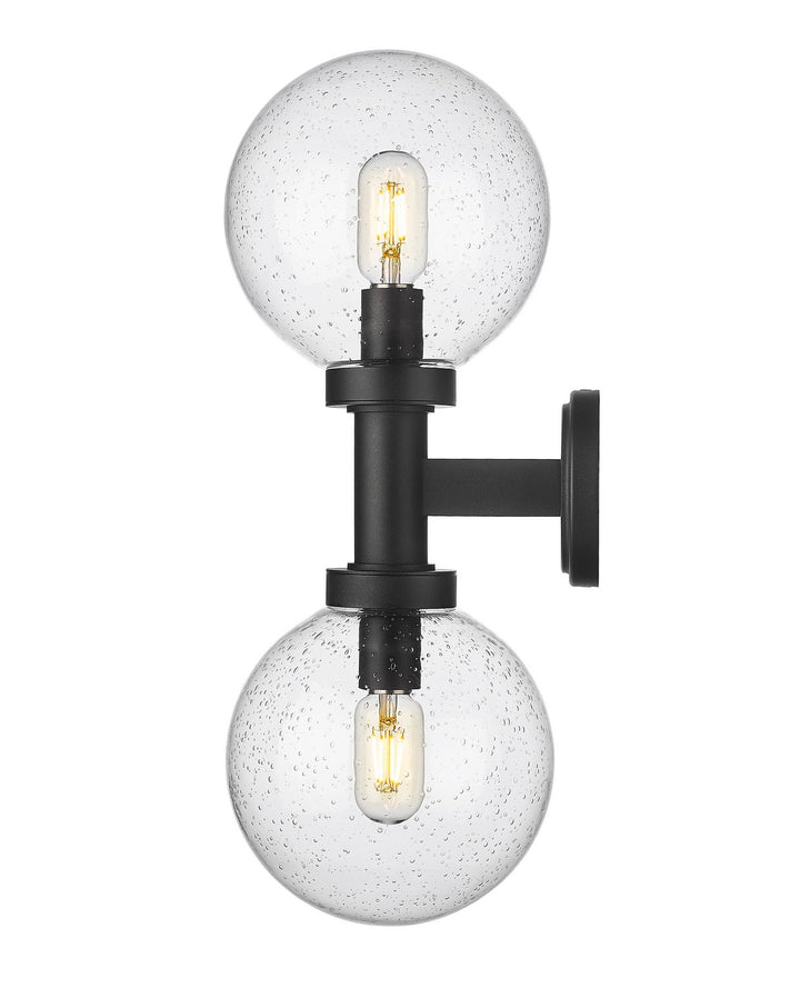 Z-Lite Canada - 599M2-BK - Two Light Outdoor Wall Sconce - Laurent - Black