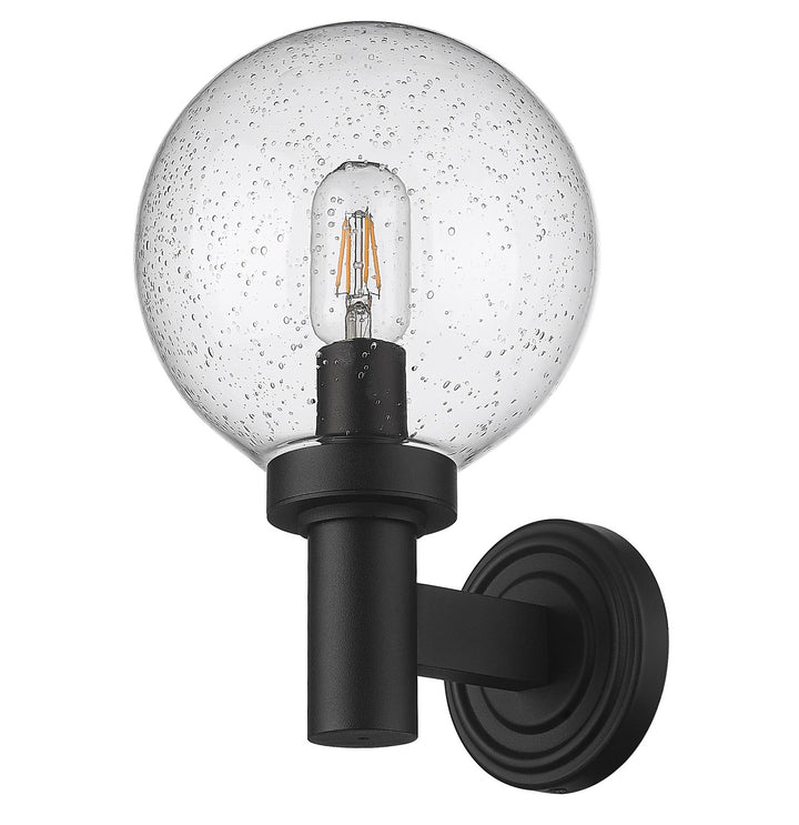 Z-Lite Canada - 599M-BK - One Light Outdoor Wall Light - Laurent - Black