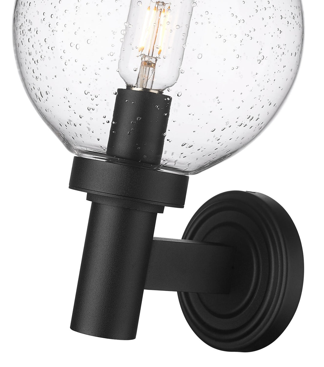 Z-Lite Canada - 599M-BK - One Light Outdoor Wall Light - Laurent - Black