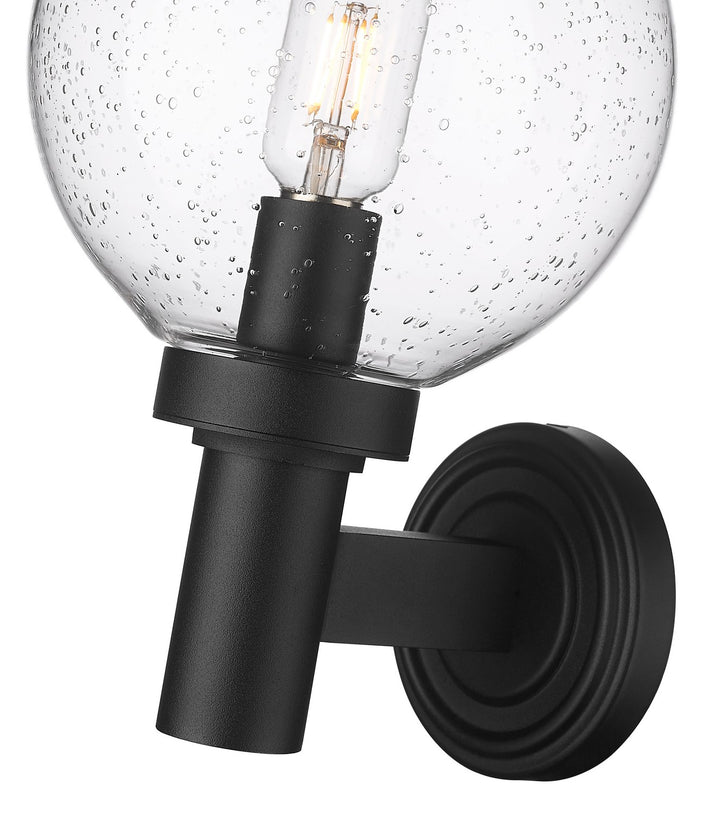 Z-Lite Canada - 599M-BK - One Light Outdoor Wall Light - Laurent - Black