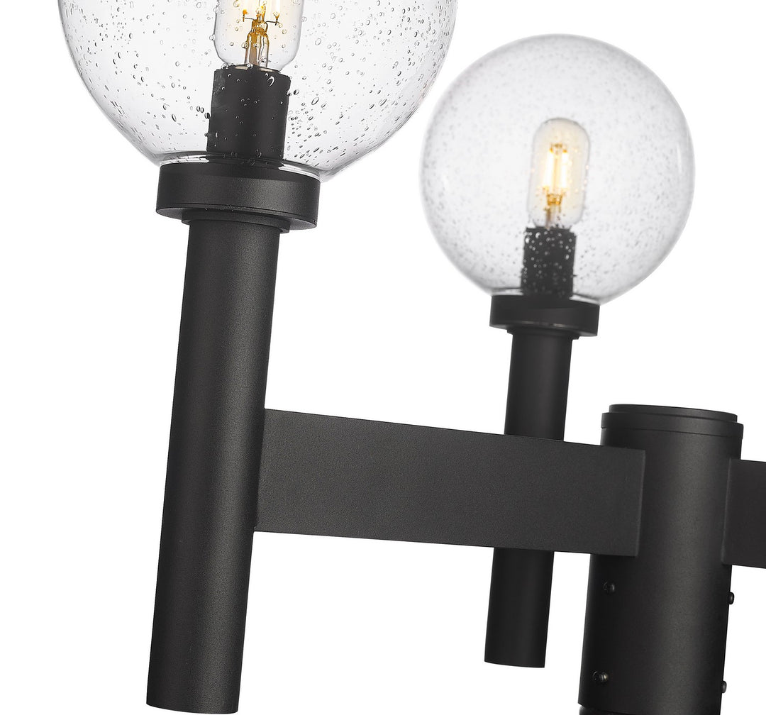 Z-Lite Canada - 599MP3-BK - Three Light Outdoor Post Mount Fixture - Laurent - Black