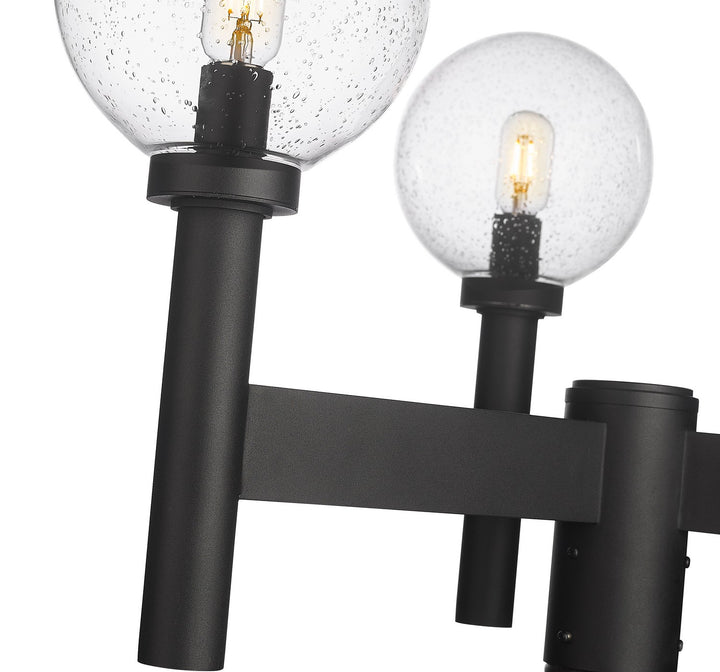 Z-Lite Canada - 599MP3-BK - Three Light Outdoor Post Mount Fixture - Laurent - Black