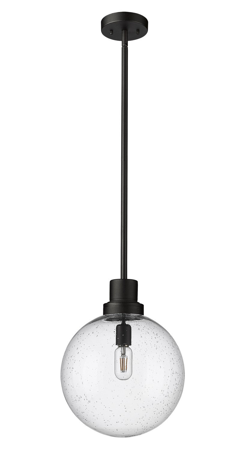 Z-Lite Canada - 599P12-BK - One Light Outdoor Pendant - Laurent - Black