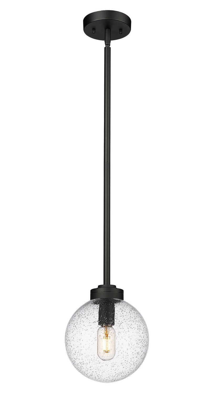 Z-Lite Canada - 599P8-BK - One Light Outdoor Pendant - Laurent - Black