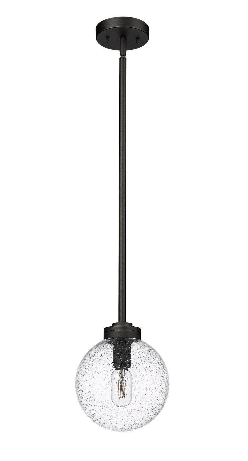 Z-Lite Canada - 599P8-BK - One Light Outdoor Pendant - Laurent - Black