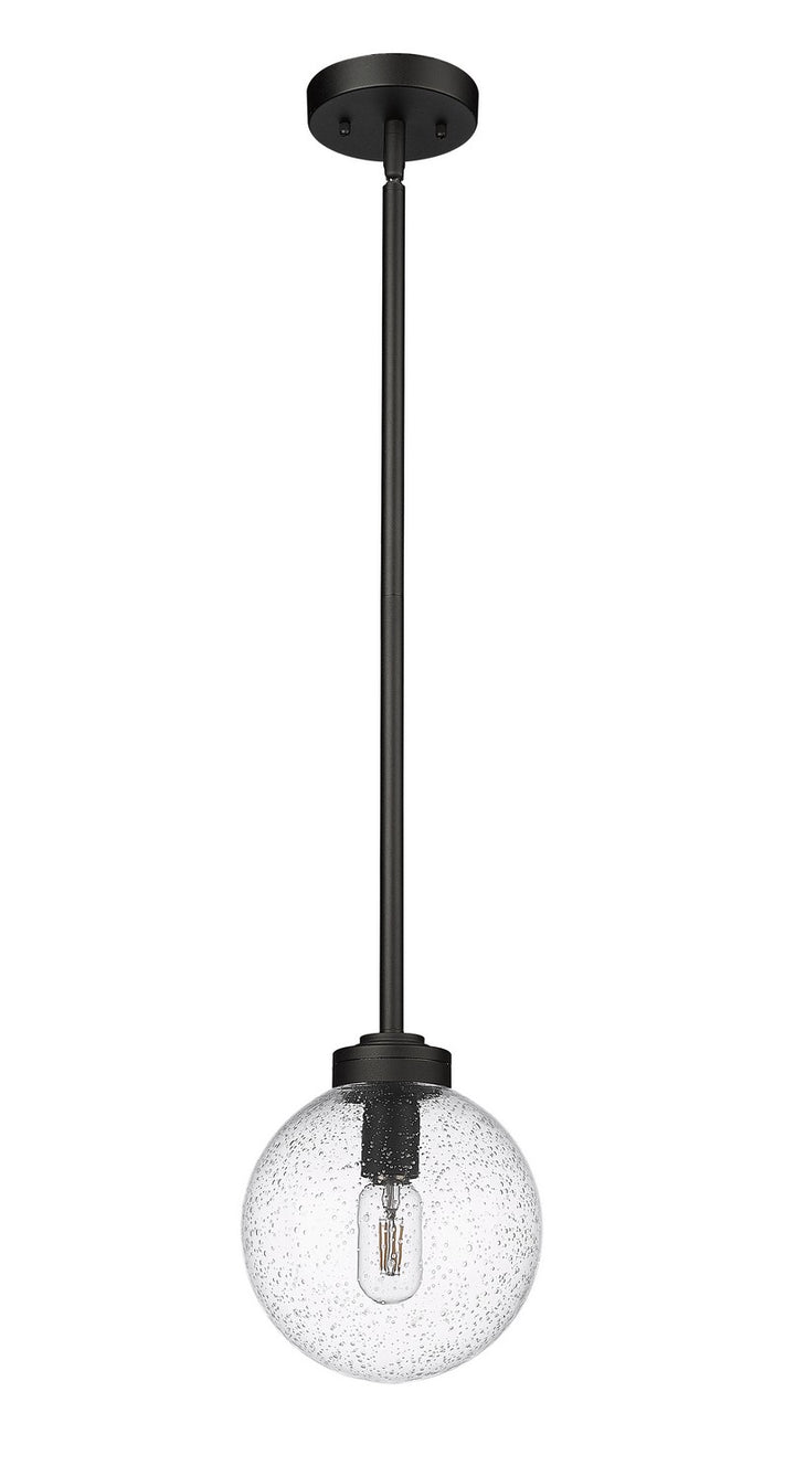 Z-Lite Canada - 599P8-BK - One Light Outdoor Pendant - Laurent - Black