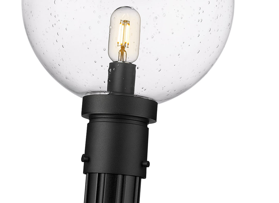 Z-Lite Canada - 599PHB-519P-BK - One Light Outdoor Post Mounted Fixture - Laurent - Black