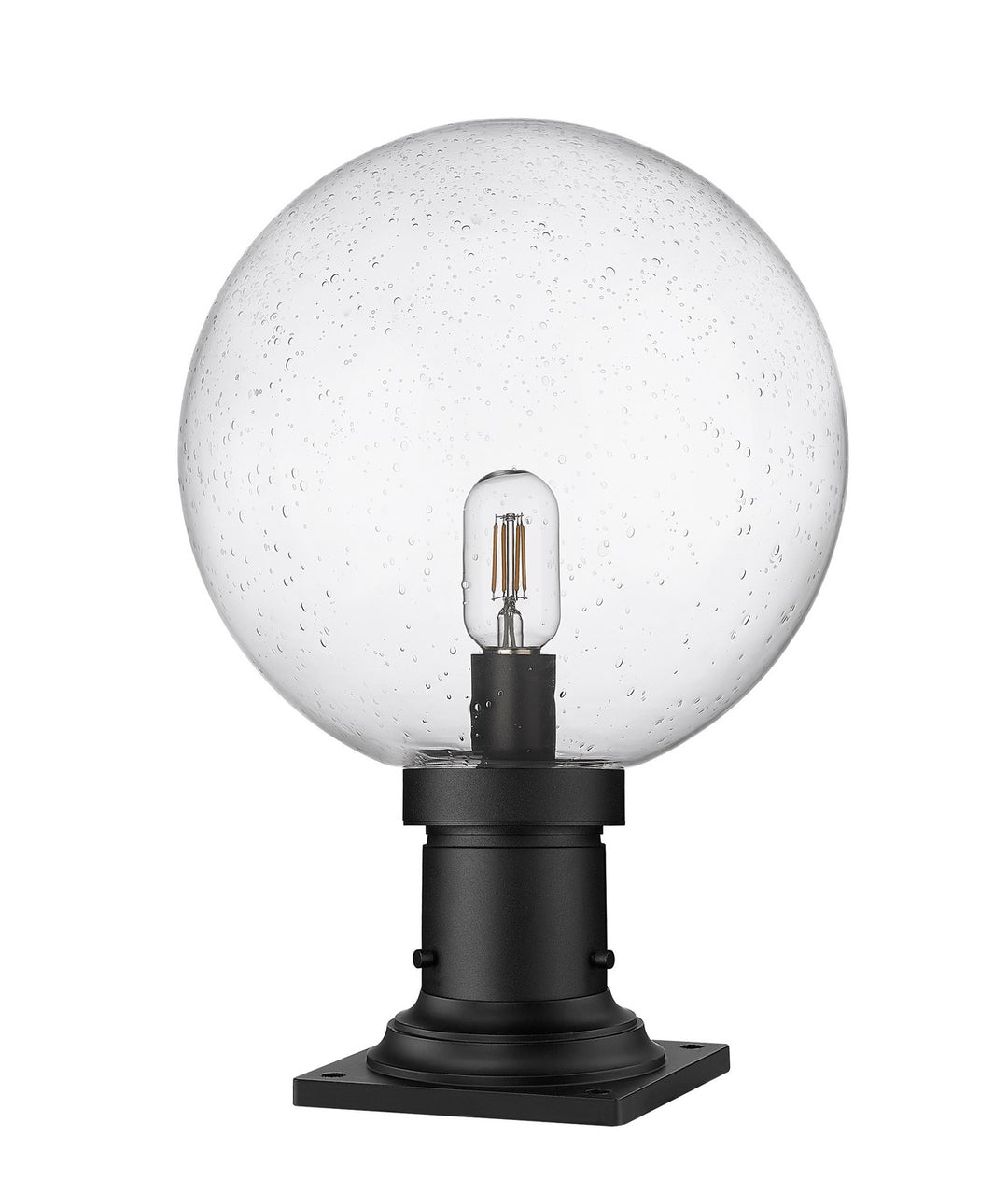 Z-Lite Canada - 599PHB-533PM-BK - One Light Outdoor Pier Mounted Fixture - Laurent - Black