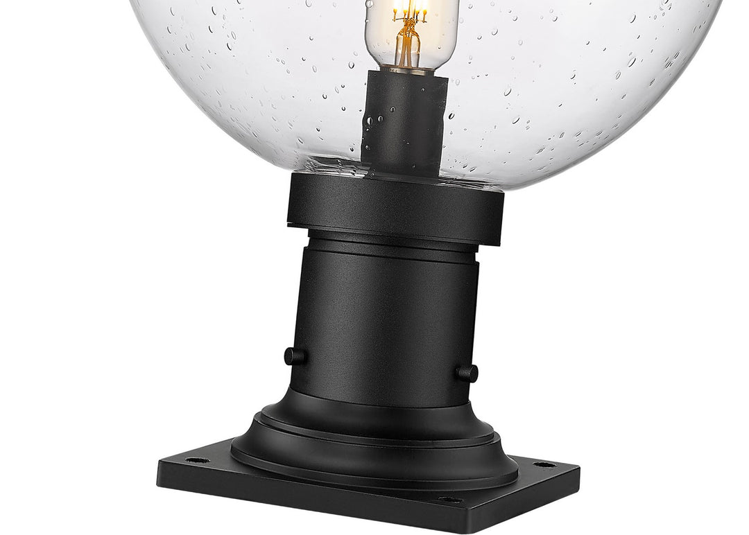 Z-Lite Canada - 599PHB-533PM-BK - One Light Outdoor Pier Mounted Fixture - Laurent - Black
