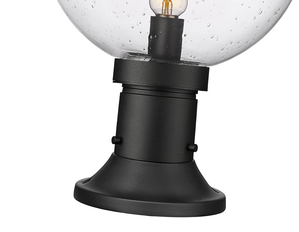 Z-Lite Canada - 599PHB-553PM-BK - One Light Outdoor Pier Mounted Fixture - Laurent - Black