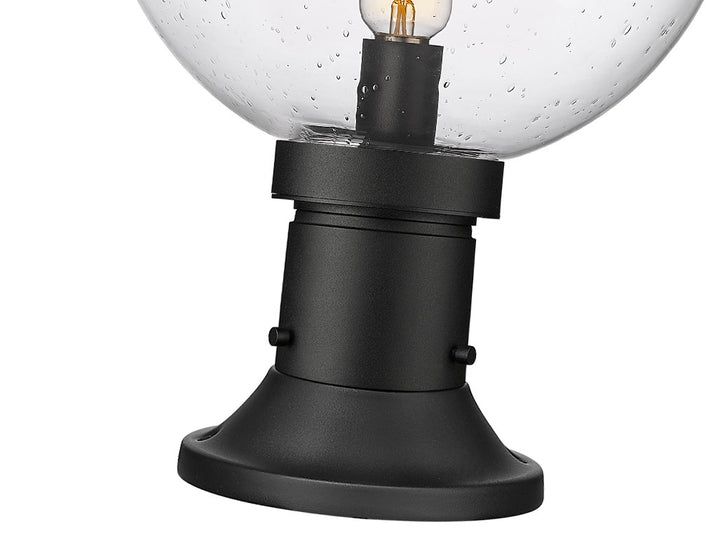 Z-Lite Canada - 599PHB-553PM-BK - One Light Outdoor Pier Mounted Fixture - Laurent - Black