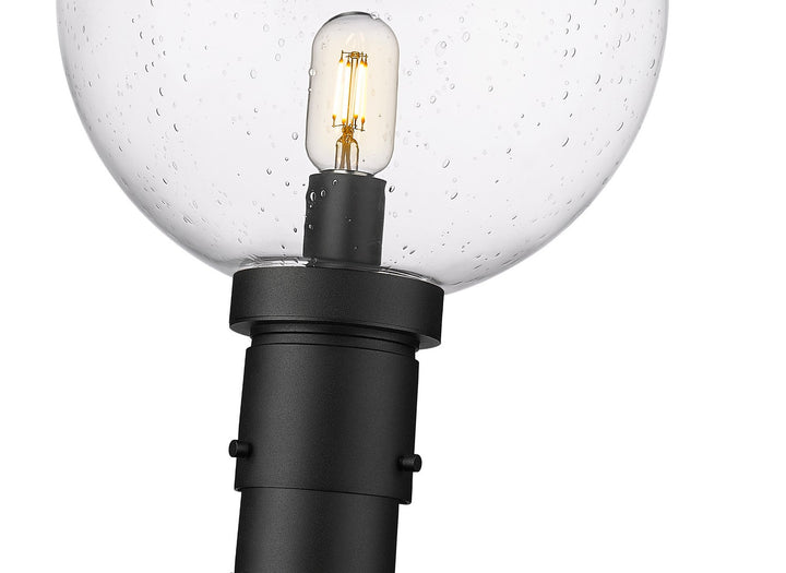 Z-Lite Canada - 599PHB-567P-BK - One Light Outdoor Post Mounted Fixture - Laurent - Black