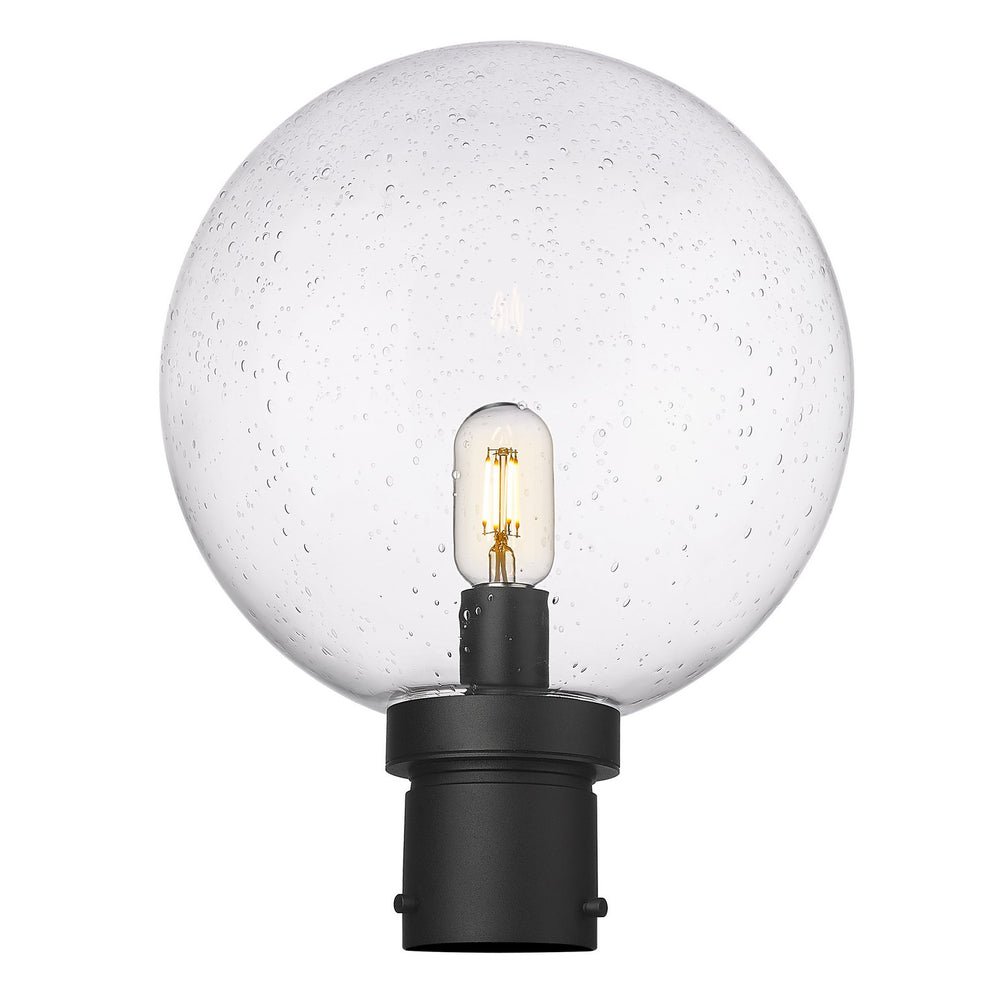 Z-Lite Canada - 599PHB-BK - One Light Outdoor Post Mount Fixture - Laurent - Black