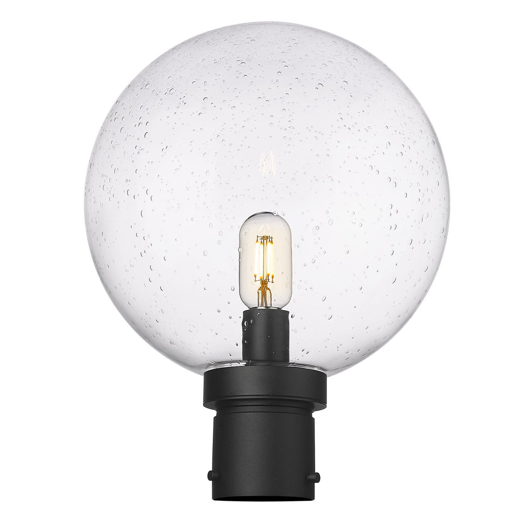 Z-Lite Canada - 599PHB-BK - One Light Outdoor Post Mount Fixture - Laurent - Black