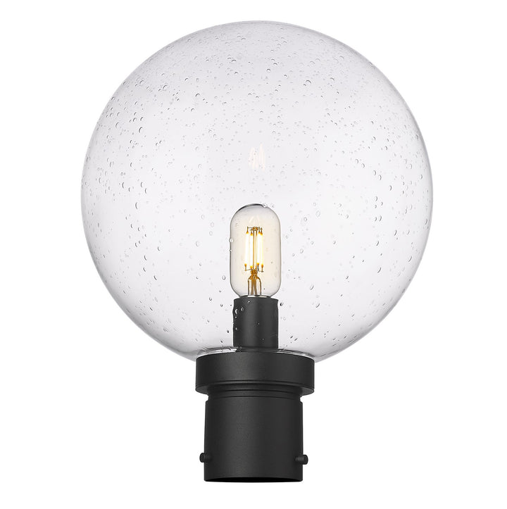 Z-Lite Canada - 599PHB-BK - One Light Outdoor Post Mount Fixture - Laurent - Black