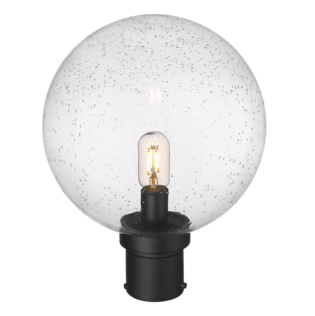 Z-Lite Canada - 599PHB-BK - One Light Outdoor Post Mount Fixture - Laurent - Black