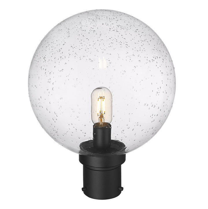 Z-Lite Canada - 599PHB-BK - One Light Outdoor Post Mount Fixture - Laurent - Black