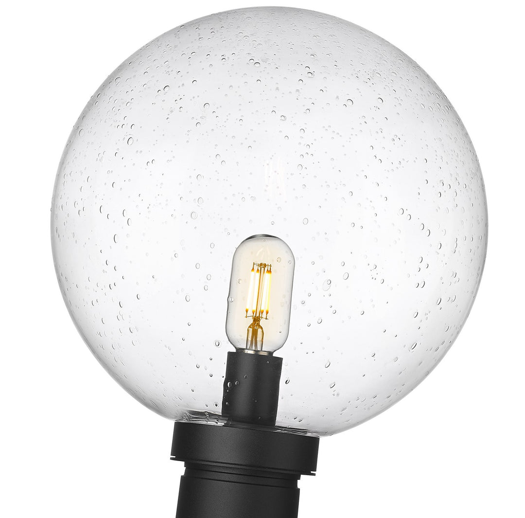 Z-Lite Canada - 599PHB-BK - One Light Outdoor Post Mount Fixture - Laurent - Black