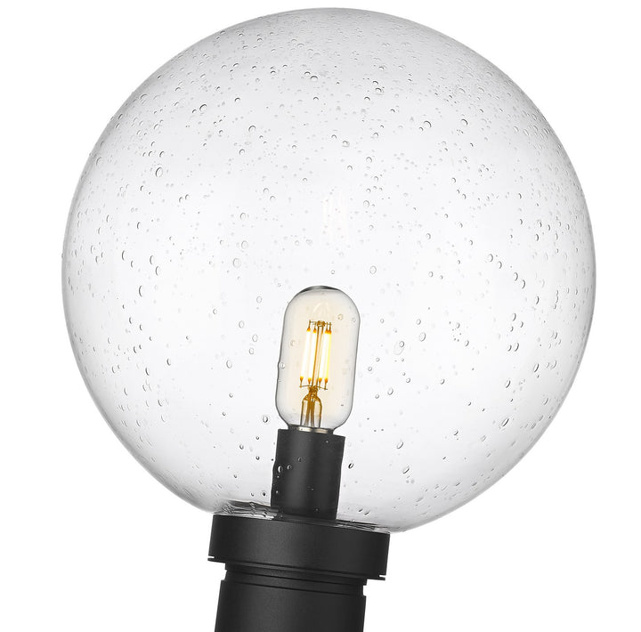 Z-Lite Canada - 599PHB-BK - One Light Outdoor Post Mount Fixture - Laurent - Black