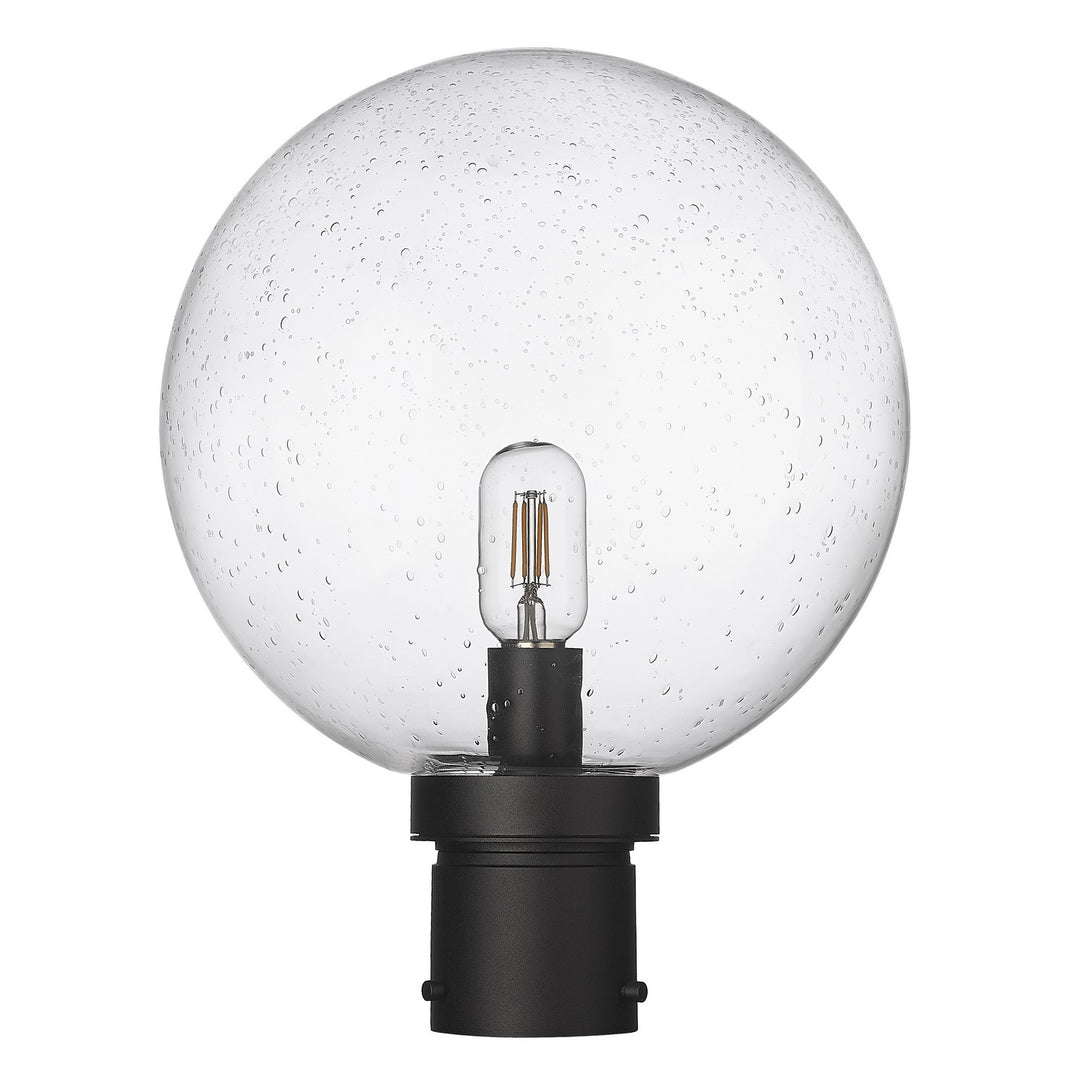 Z-Lite Canada - 599PHB-BK - One Light Outdoor Post Mount Fixture - Laurent - Black