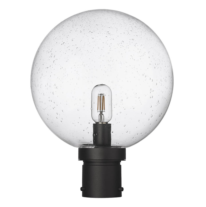 Z-Lite Canada - 599PHB-BK - One Light Outdoor Post Mount Fixture - Laurent - Black