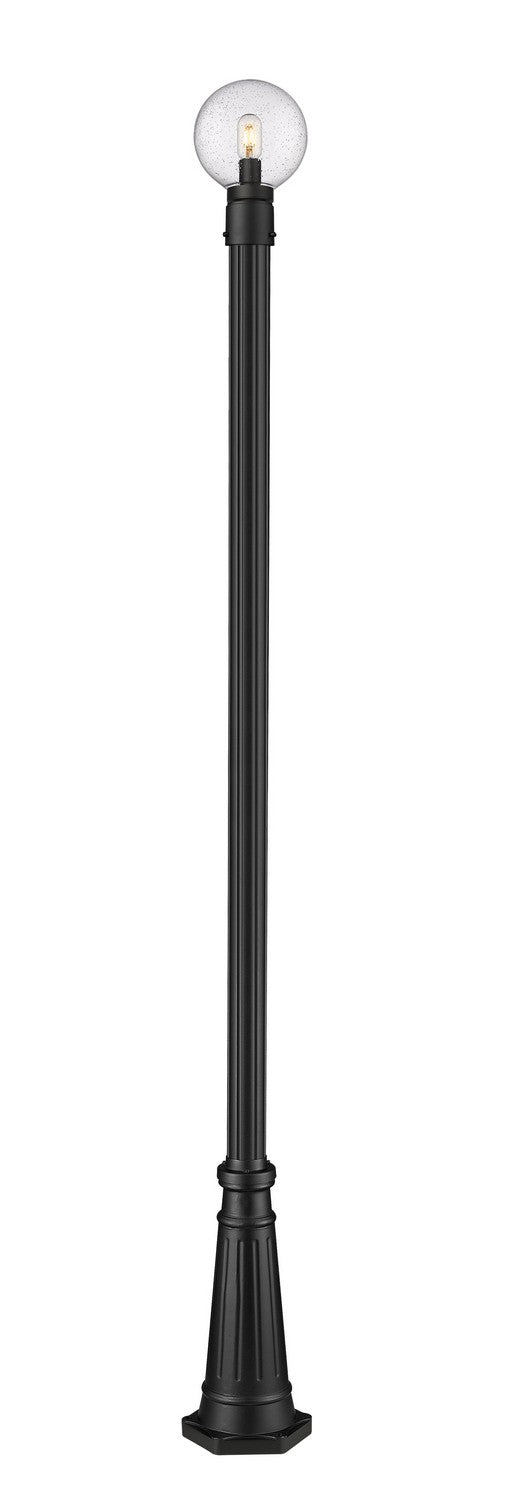 Z-Lite Canada - 599PHM-519P-BK - One Light Outdoor Post Mounted Fixture - Laurent - Black