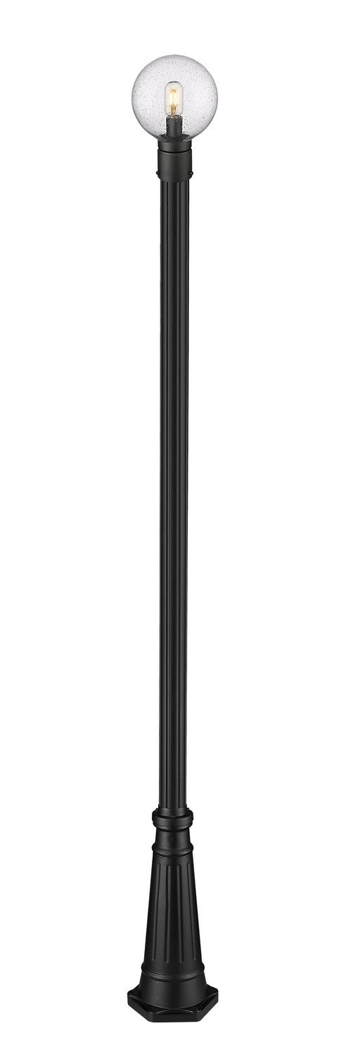 Z-Lite Canada - 599PHM-519P-BK - One Light Outdoor Post Mounted Fixture - Laurent - Black