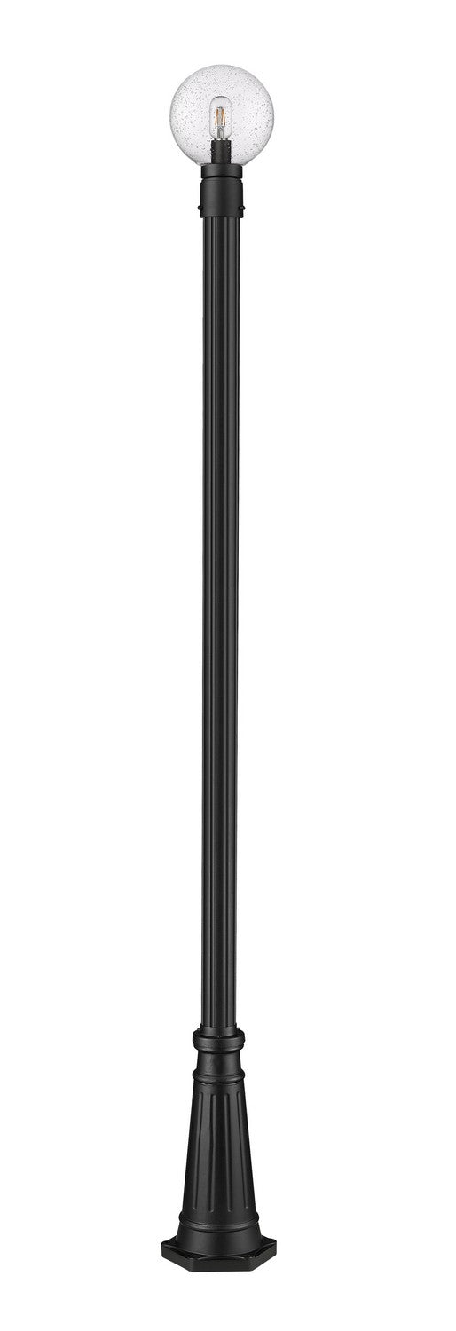Z-Lite Canada - 599PHM-519P-BK - One Light Outdoor Post Mounted Fixture - Laurent - Black