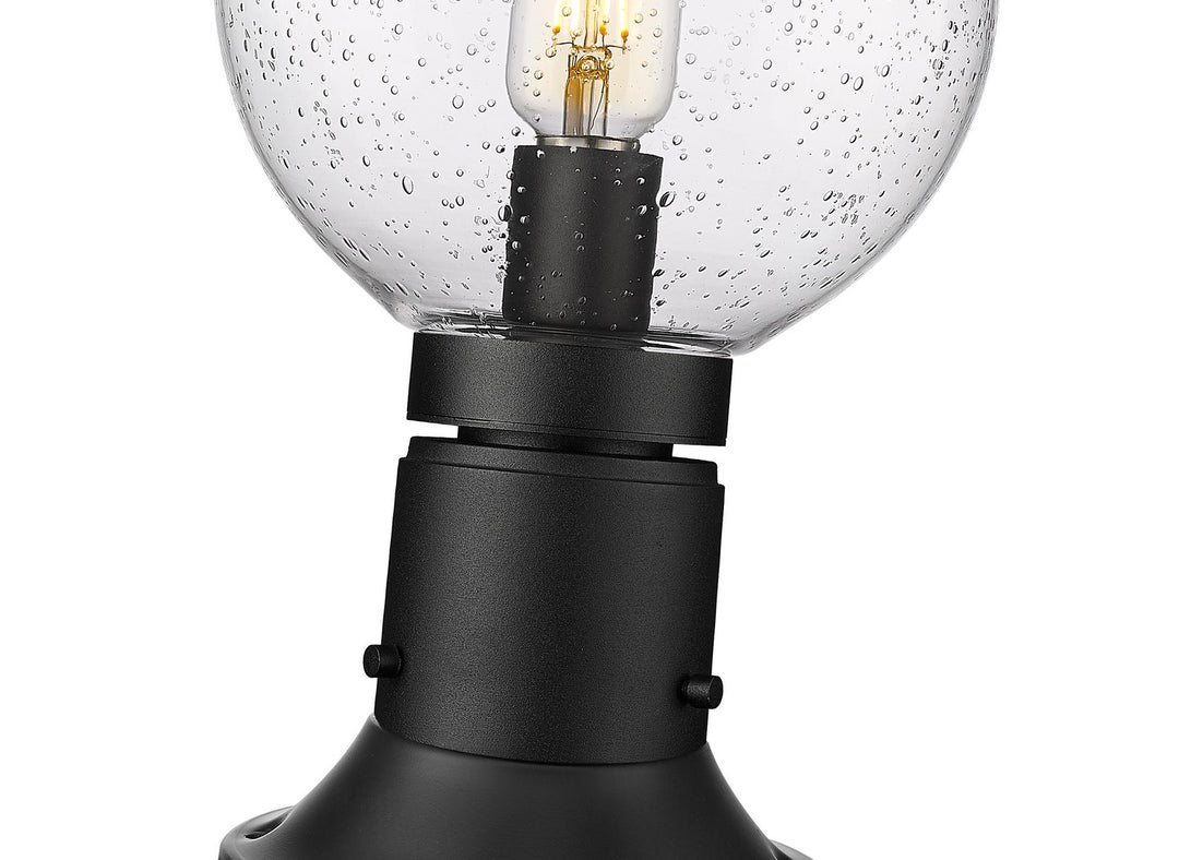 Z-Lite Canada - 599PHM-553PM-BK - One Light Outdoor Pier Mounted Fixture - Laurent - Black