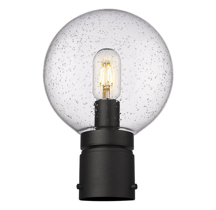 Z-Lite Canada - 599PHM-BK - One Light Outdoor Post Mount Fixture - Laurent - Black