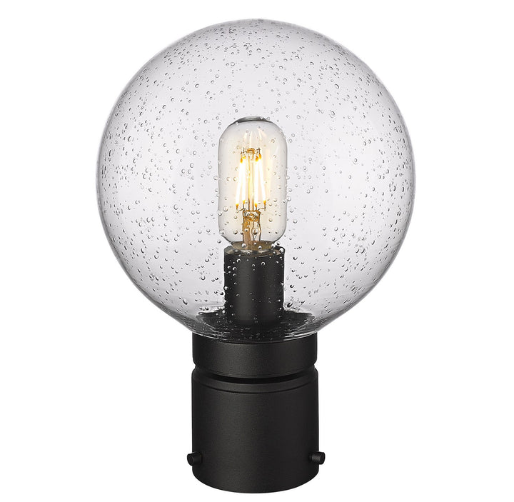 Z-Lite Canada - 599PHM-BK - One Light Outdoor Post Mount Fixture - Laurent - Black