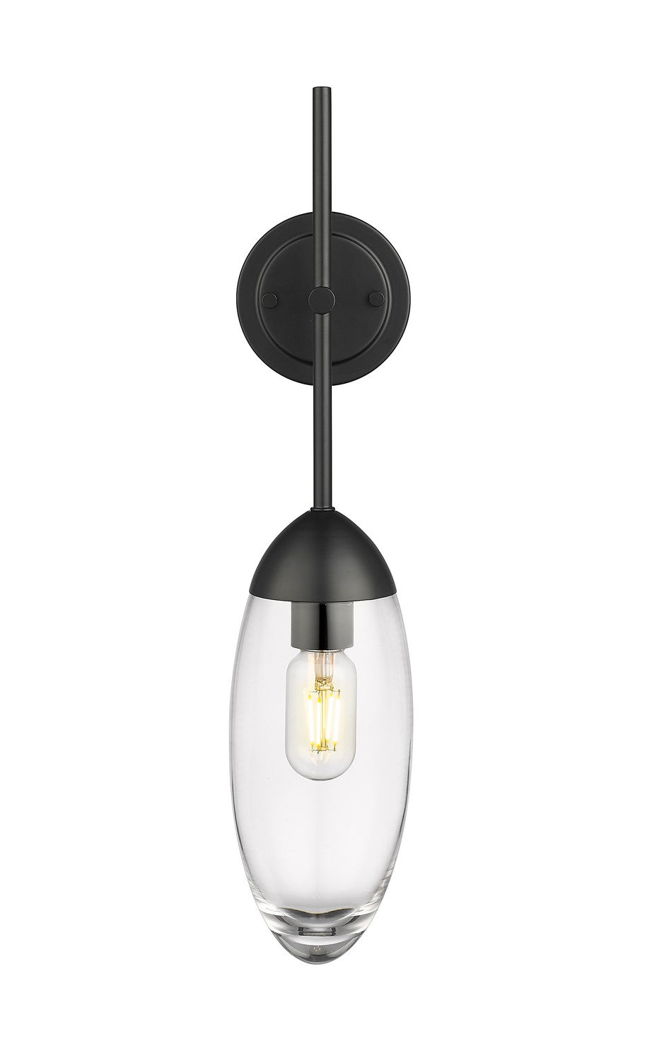 Z-Lite Canada - 651S-MB - One Light Wall Sconce - Arden - Matte Black