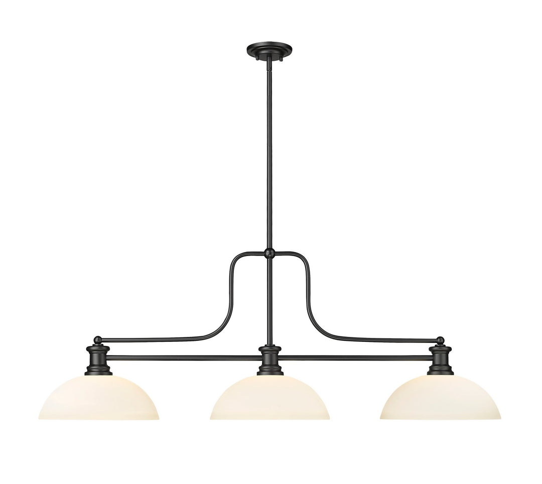 Z-Lite Canada - 725-3MB-DMO14 - Three Light Billiard - Melange - Matte Black