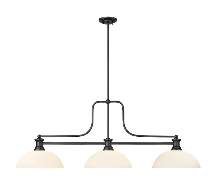 Z-Lite Canada - 725-3MB-DMO14 - Three Light Billiard - Melange - Matte Black