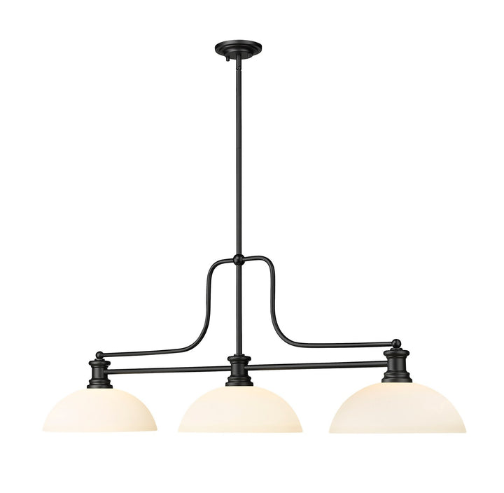 Z-Lite Canada - 725-3MB-DMO14 - Three Light Billiard - Melange - Matte Black