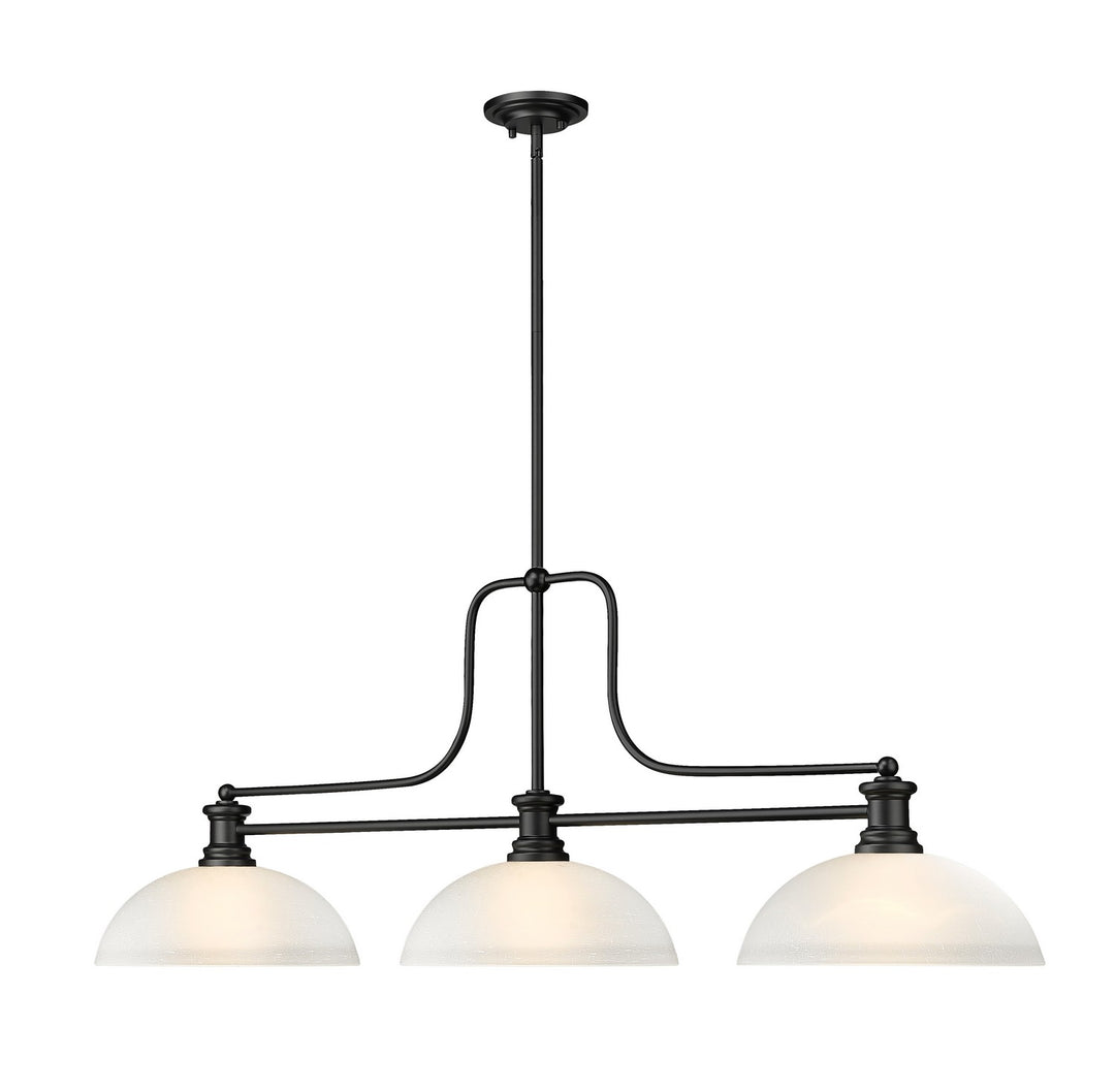 Z-Lite Canada - 725-3MB-DWL14 - Three Light Billiard - Melange - Matte Black