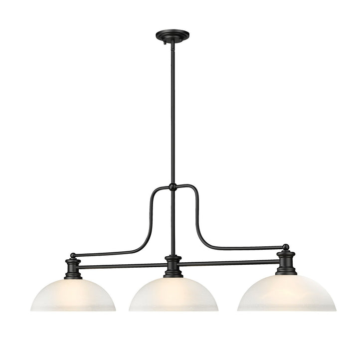 Z-Lite Canada - 725-3MB-DWL14 - Three Light Billiard - Melange - Matte Black