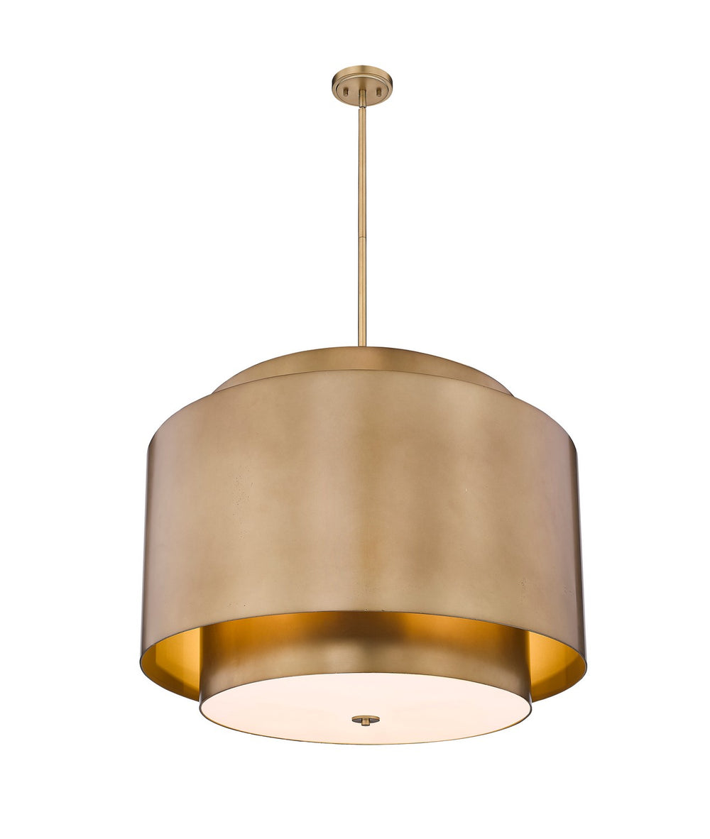 Z-Lite Canada - 739P32-RB - Four Light Chandelier - Harlech - Rubbed Brass