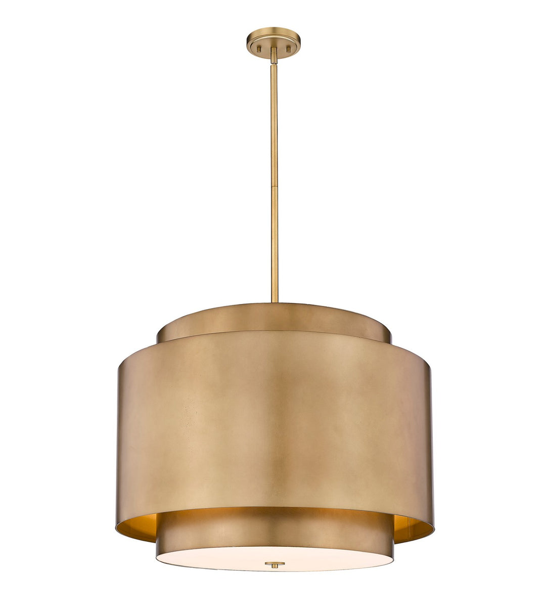 Z-Lite Canada - 739P32-RB - Four Light Chandelier - Harlech - Rubbed Brass