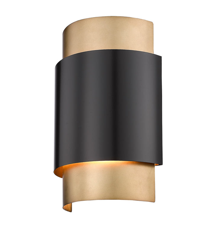 Z-Lite Canada - 739S-BRZ-RB - Two Light Wall Sconce - Harlech - Bronze + Rubbed Brass