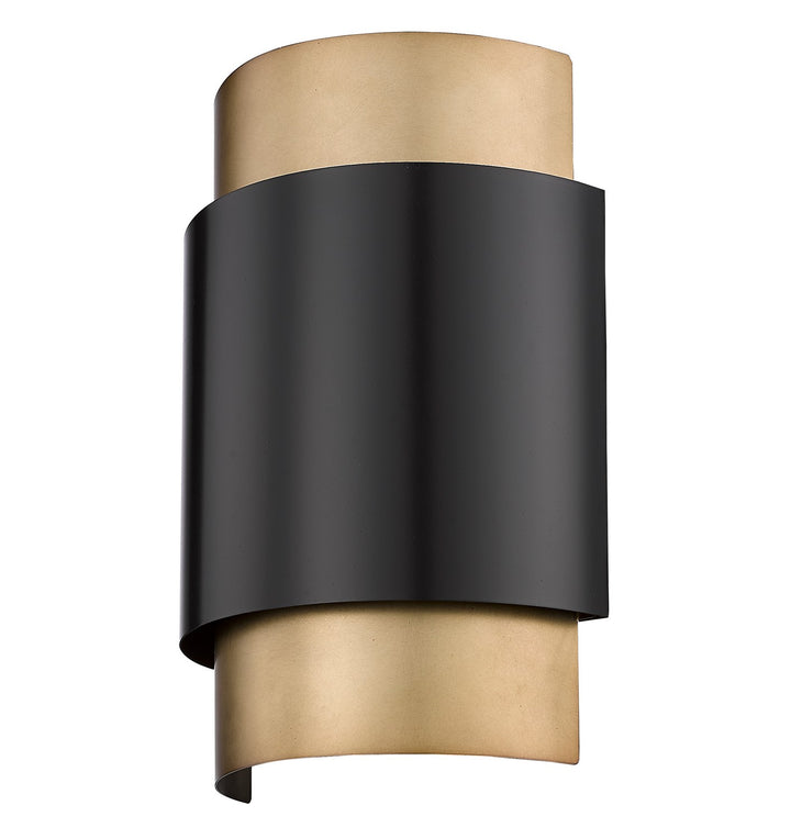 Z-Lite Canada - 739S-BRZ-RB - Two Light Wall Sconce - Harlech - Bronze + Rubbed Brass