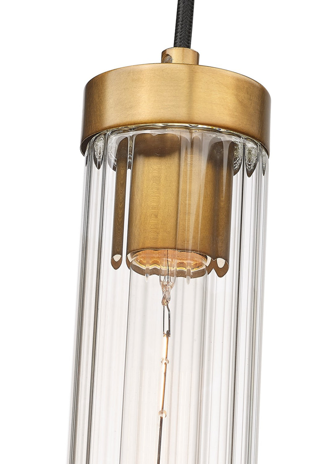 Z-Lite Canada - 740P-RB - One Light Pendant - Beau - Rubbed Brass