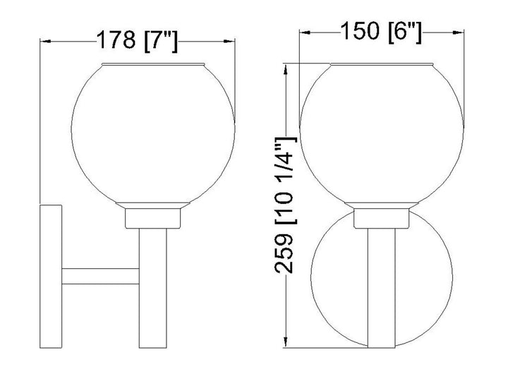 Z-Lite Canada - 7502-1S-MB - One Light Wall Sconce - Sutton - Matte Black