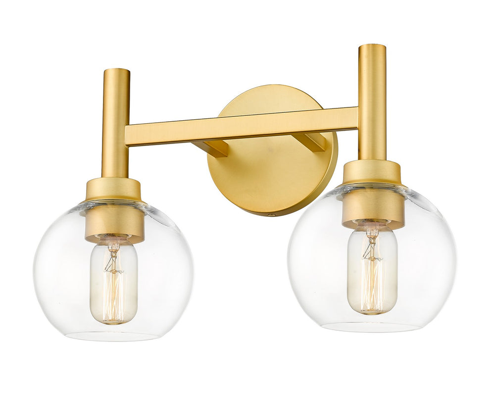 Z-Lite Canada - 7502-2V-BG - Two Light Vanity - Sutton - Brushed Gold