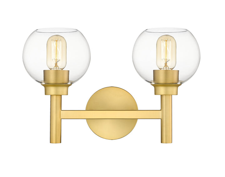 Z-Lite Canada - 7502-2V-BG - Two Light Vanity - Sutton - Brushed Gold