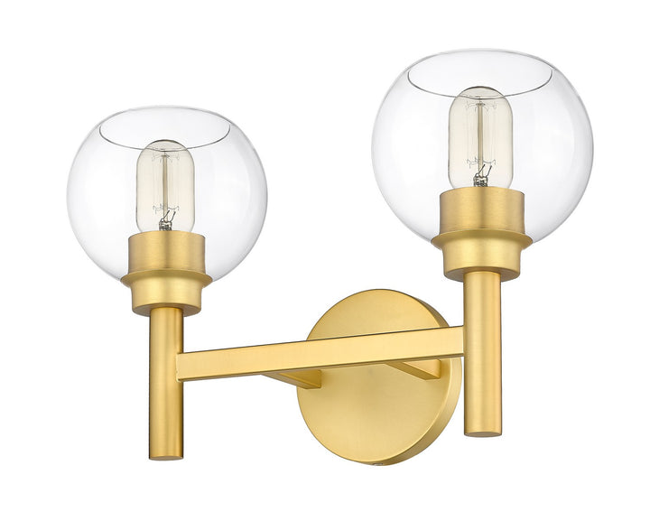 Z-Lite Canada - 7502-2V-BG - Two Light Vanity - Sutton - Brushed Gold